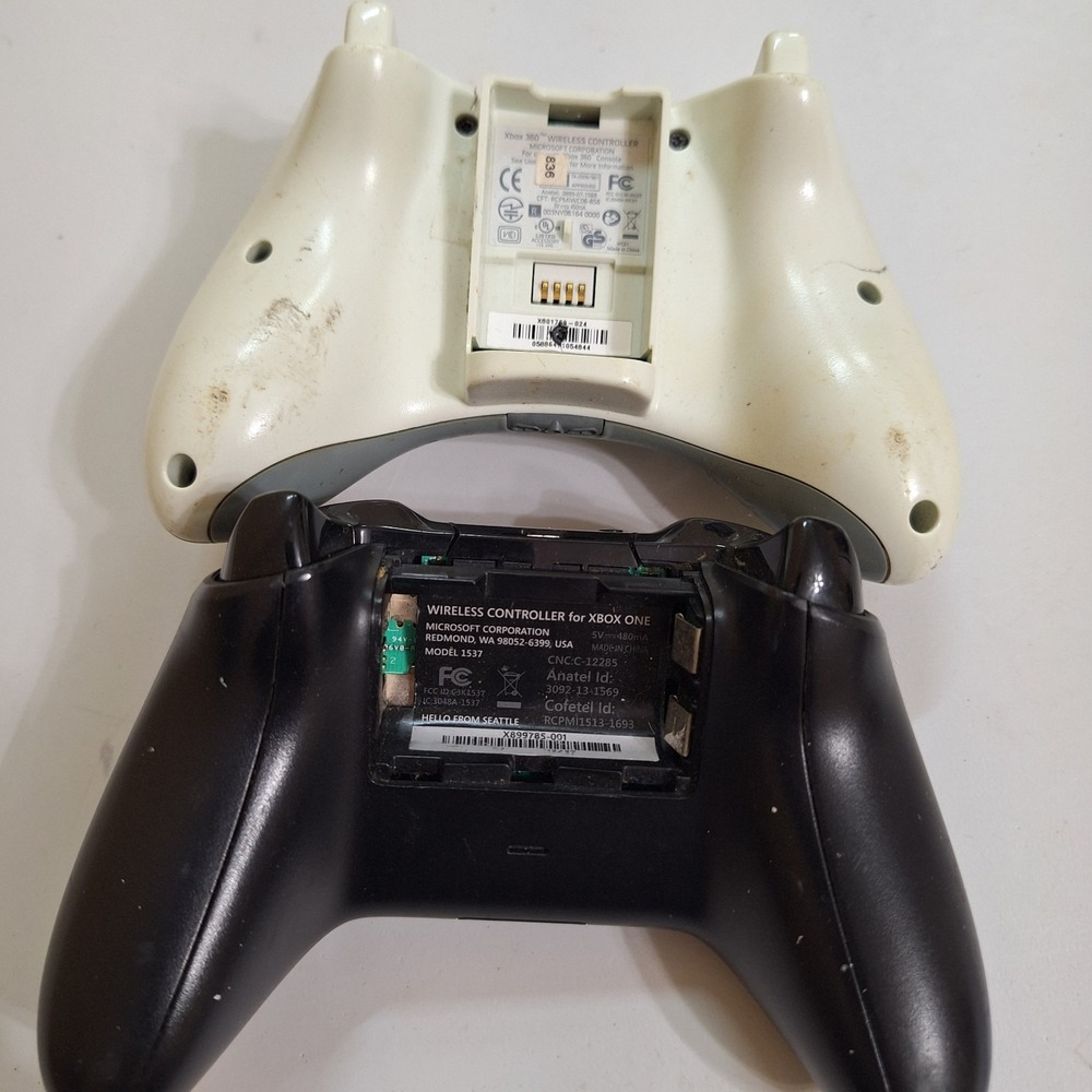 Xbox 360 Wireless Controller White  Xbox One Dishonored 2 Controller Parts Repai - Picture 2 of 6